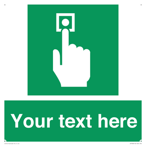 Custom Safe Condition Emergency call point